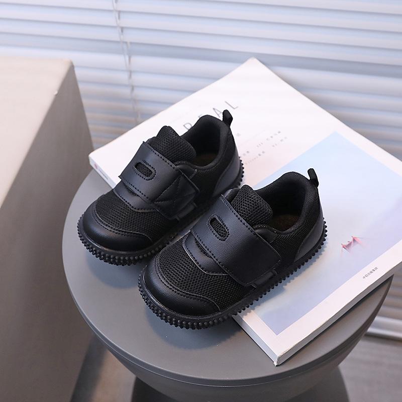Girls Casual Shoes Baby Sports Shoes 2025 Spring and Autumn New Boys Breathable Toddler Shoes Solid Color Simple and Versatile