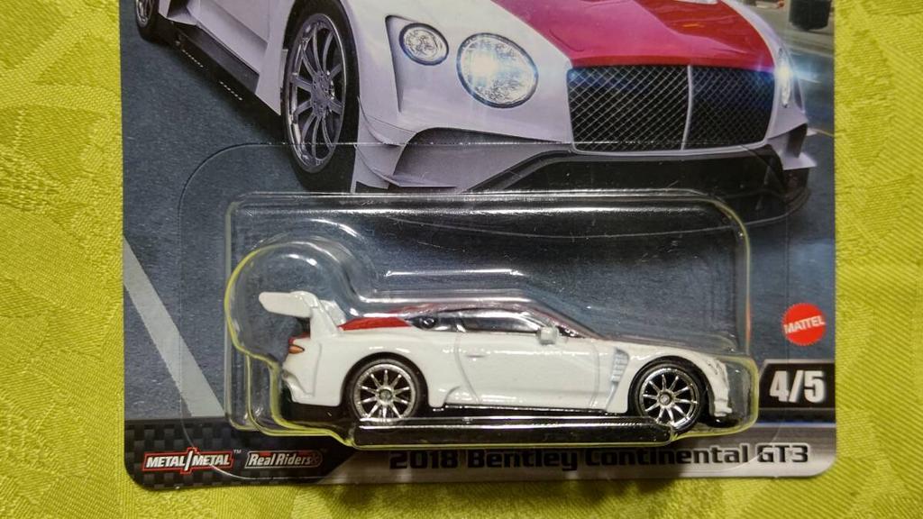 Hot Wheels Fast Furious 2018 Bentley Continental GT3 1212-26
