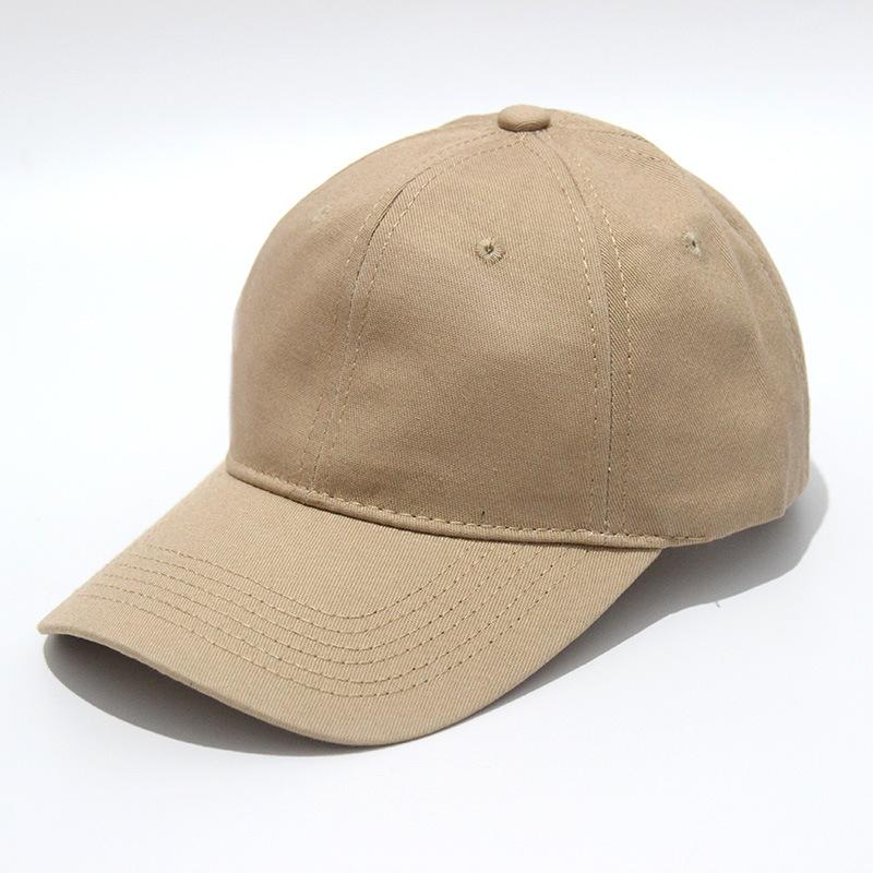 Professional Hat Solid Color Twill Plain Soft Top Acrylic Sports Cap Dad Hats Adjustable Blank Custom Unstructured Baseball