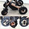 2pcs Young Stroller Wheel Covers, Made of Polyester for Dust Protection, Easy To Clean for Home Entry Use, Suitable for Outdoor Return, Dustproof