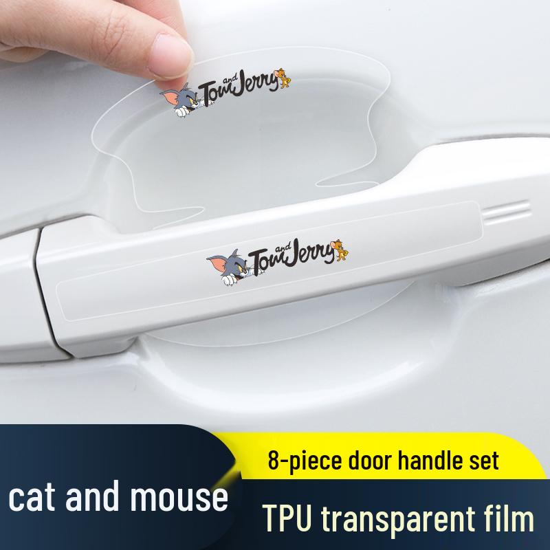 Roewe RX3/RX8/RX5PLUS Door Handle Anti-Scratch Film: Invisible Protection for Door Bowls