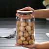 UOSU Akazienholz Glas Aufbewahrungsgläser