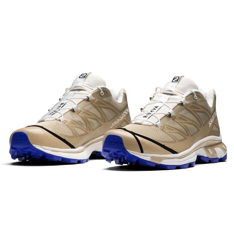 SALOMON Xt-5 For Avnier Safa Non-Slip Wear-Resistant Breathable Low-Top Outdoor Functional Shoes Unisex Shoes Beige 410938