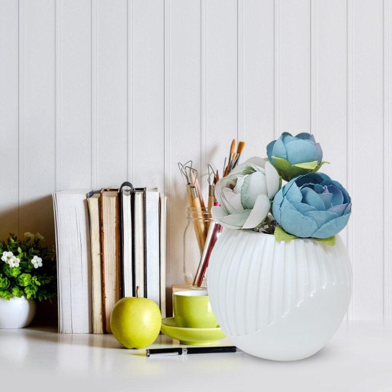 Vase Silione Molds for Room Decoration, Striped Silicone Tealight Holder Molds for Tealight Holder Candlestick Stand