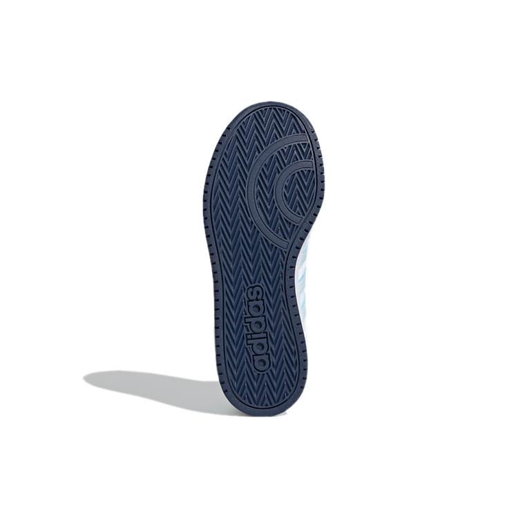 Hoops 2.0 Mid 'White Blue' Women's (Unisex) Skate Shoes G55055