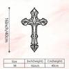 Vintage Metal Wall Cross Rustproof Home Church Religious Decor Christmas Housewarming Gift