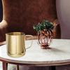 1Pc Golden Thickened Stainless Steel Measured Milk Frothing Pitcher Latte Art Cup Coffee Steaming Mug Frother Steamer Cappuccino