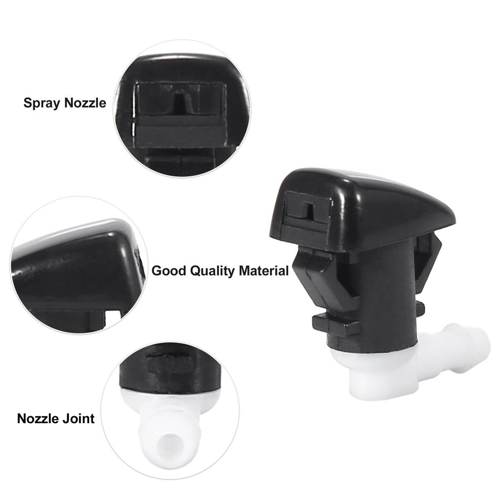 ACROPIX Windshield Washer Nozzle, For Car Washing, Sprayer, , Dodge Compatible, Durango Model Number: 5116079AA, 2-Pack