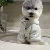 Letter Hoodie Pet Clothing Dogs Fashion Cotton Dog Clothes Costume Small French Bulldog Print Spring Autumn Gary Boy Mascotas