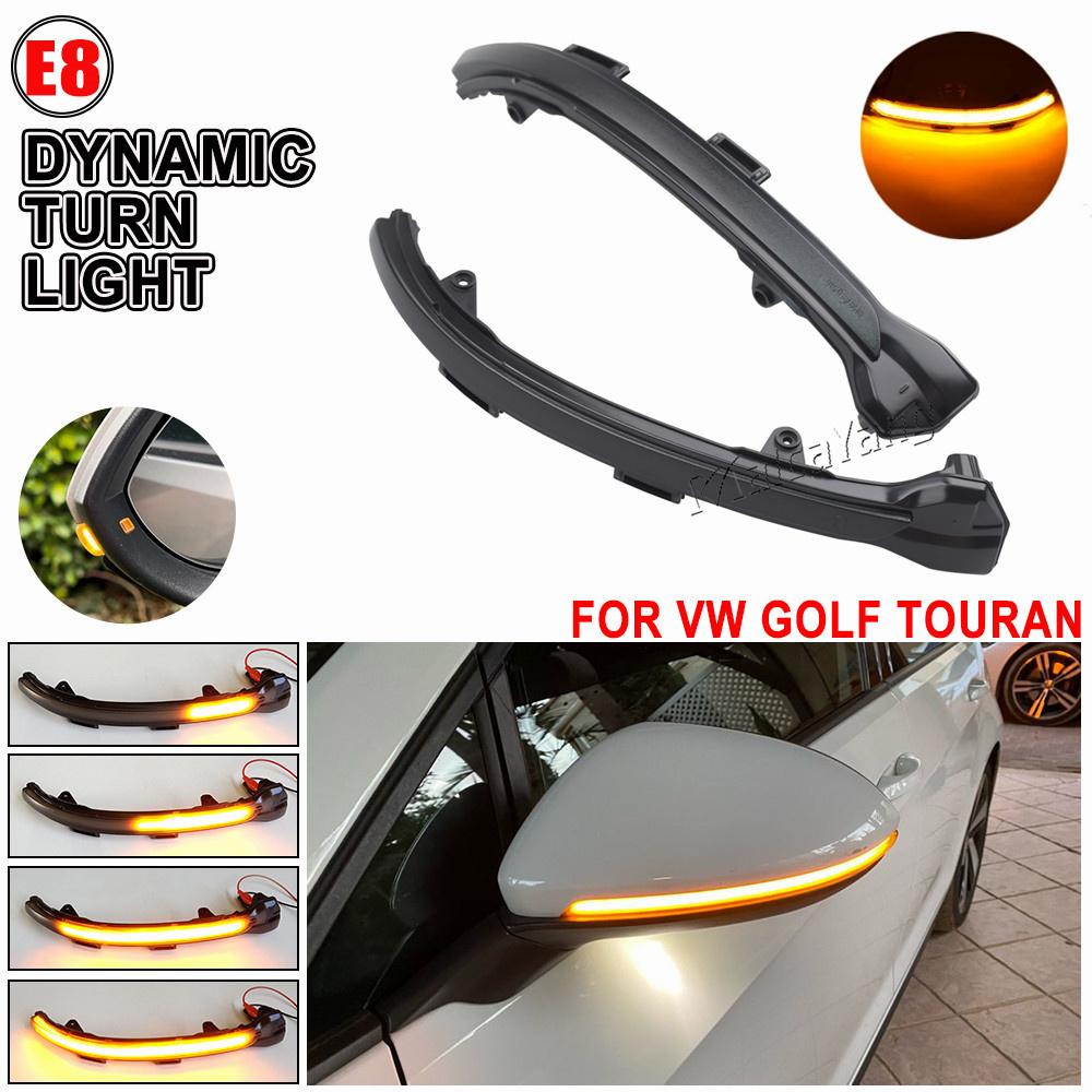 

For Volkswagen Golf MK7 7 GTI R GTD Dynamic Blinker LED Turn Signal Rline Touran Mirror Light