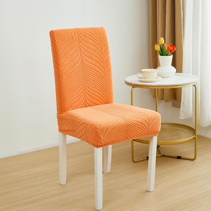 Waterproof Jacquard Dining Chair Covers, Chair Covers For Dining Room Stretch Kitchen Chair Protector Cover, Removable, Washable