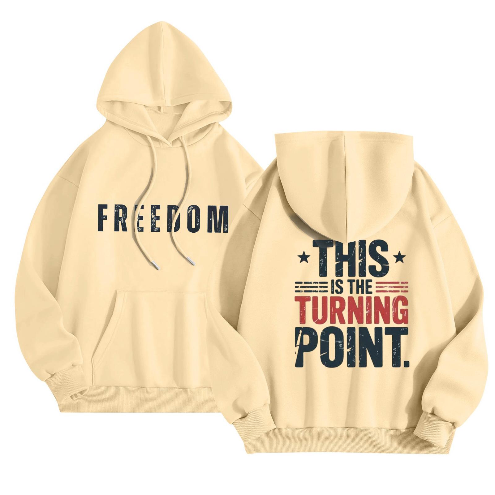 

Женские толстовки, осенняя мода, свитшоты с принтом, повседневная толстовка с длинным рукавом, свободная толстовка, осенняя толстовка L бежевый