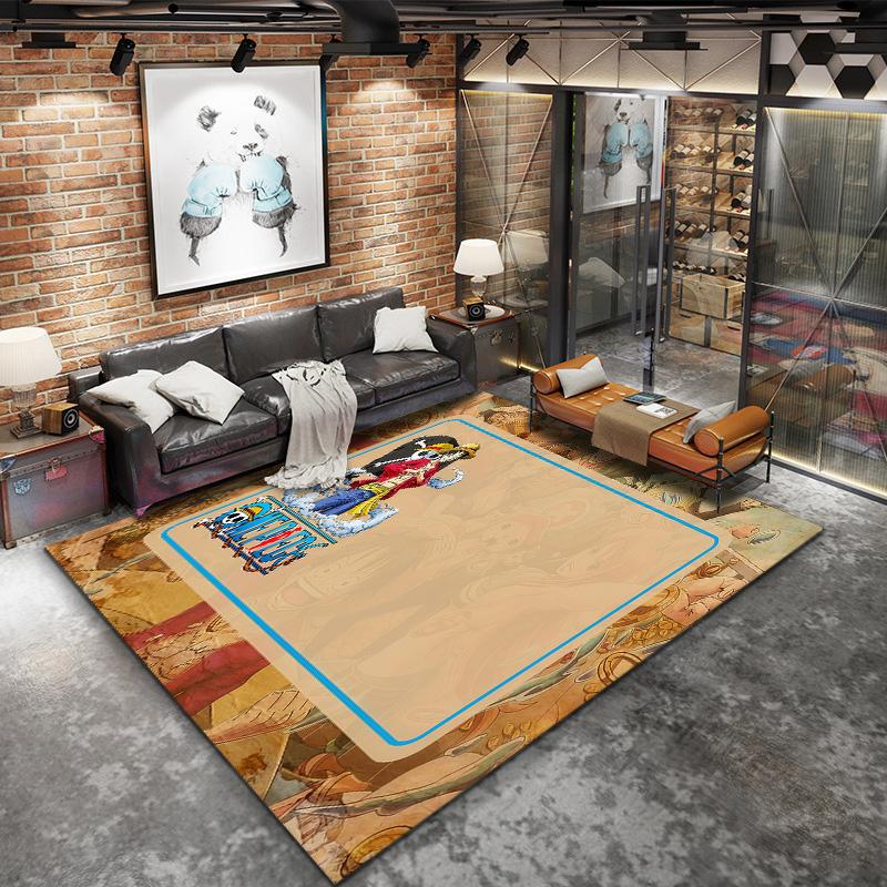 Anime One Piece Carpet Rug For Living Room Bedroom Home Sofa Decoration,kids Play Nonslip Floor Mat