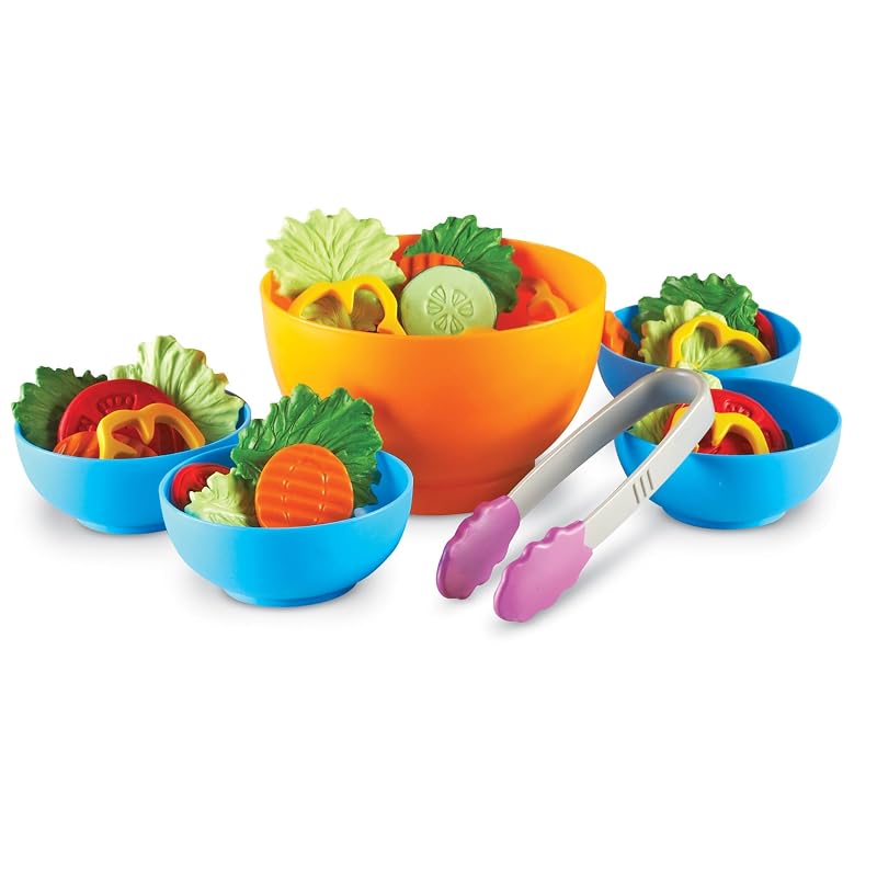 Learning Resources Play Kitchen Set: Let's Make Salad (38 pieces) LER9745-D (Authentic Product)