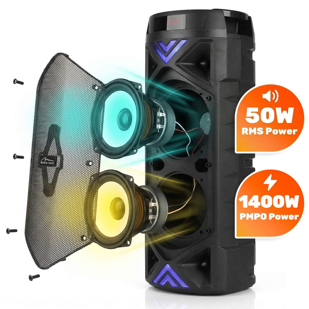 BOOMBOX+ - Wireless Bluetooth speaker. Set with remote control