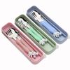 3PCS Western Stainless Steel Dinner Tableware Set New Cutlery Knife Fork Spoon Dinnerware Set With Box Household Dinner Tools