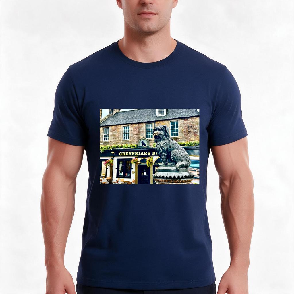 Greyfriars Bobby Tshirt Summer Casual Cotton Tee Oversized Streetwear Tops Vintage Graphic Print Loose Fit Short Sleeve
