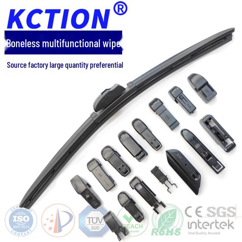 

Universal Silent Bone-Free Multifunctional High-Quality Wiper Blades for Car 16 inches