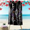 Joker Print Beach Towel, Large Soft Quick Dry Towel for Beach Camping Swimming