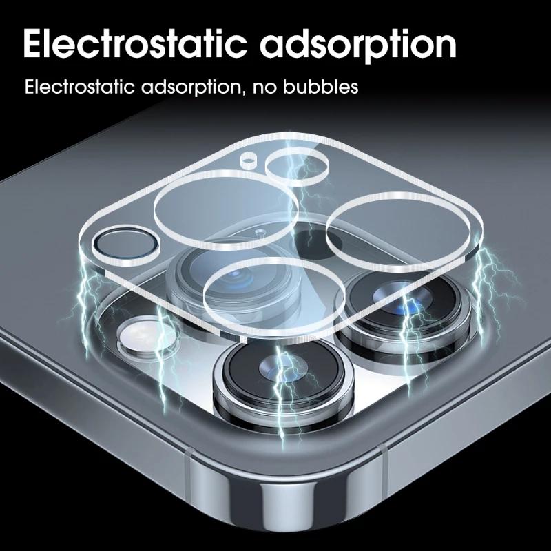 3Pcs Camera Lens Protector for IPhone 13 14 Pro Max 16E 15 Lens Protective Glass for IPhone 11 12 PRO XS MAX Mini Tempered Glass