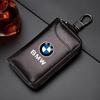 Portachiavi per Chiave Auto in Pelle con Zip Organizzatore Chiavi Portachiavi alla Moda per Uomo Custodia Accessori Per BMW X6 X1 X2 X3 X4 X5 X7 E46 E39 E90 E36
