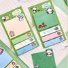 1 Piece Kawaii Cute Panda Paper Sticky Notes Creative Notepad Memo Pads Office School Stationery Adhesive Stickers Decoration