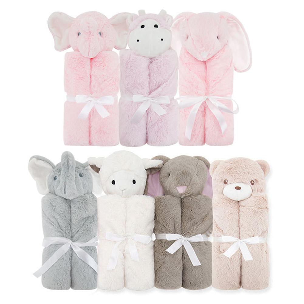 Kristall-Samt Kapuzen-Decke Niedlicher Schlafsack Duschgeschenk