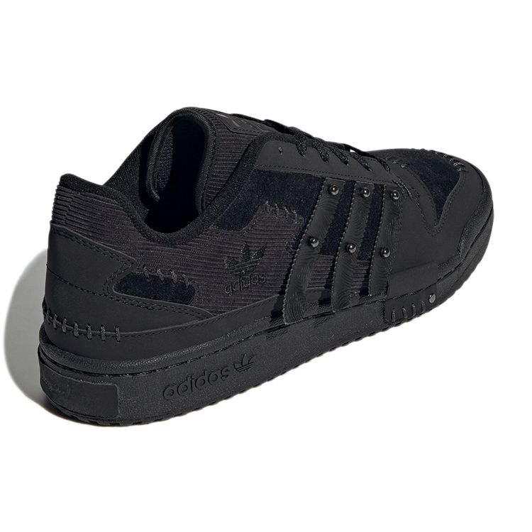 adidas Originals Melting Sadness X Forum Exhibit Low Puppet Series Retro Lässige Low-Top Sneaker Unisex Sneaker Schwarz GW8726