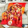 Galatasaray Theme Blanket Suitable For Beds Sofas And Camping Perfect For Both Men And Women Comfortable Bedding All Year Round