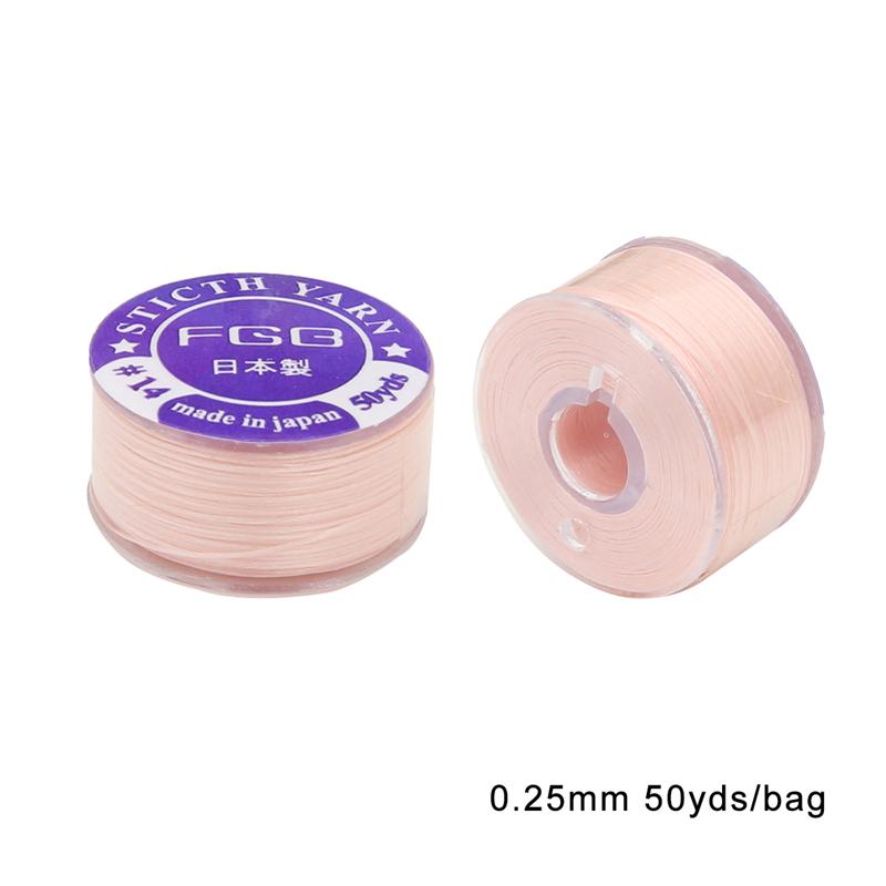 50 jardów/rolka, około 46 metrów, woskowany nylon, nieelastyczna nić do samodzielnego wyrobu biżuterii