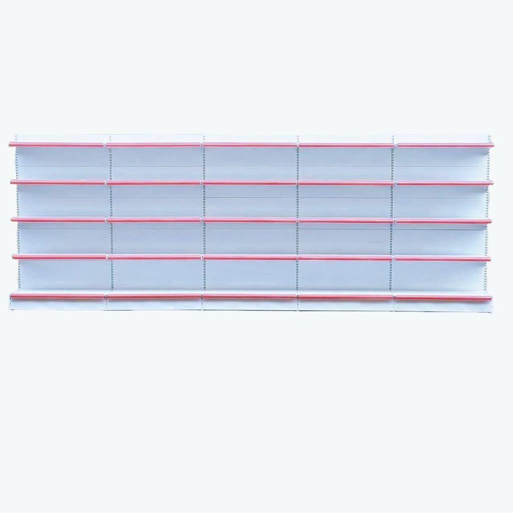 Thickened Supermarket Shelving: Single & Double-Sided Display Rack for Stores, Pharmacies, Baby Shops, and More