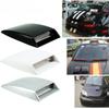 1 Pezzo Universale Decorativo per Auto Presa d'Aria Scoop Cofano Adesivo Copertura Ventola Cofano Accessori Universali per Auto