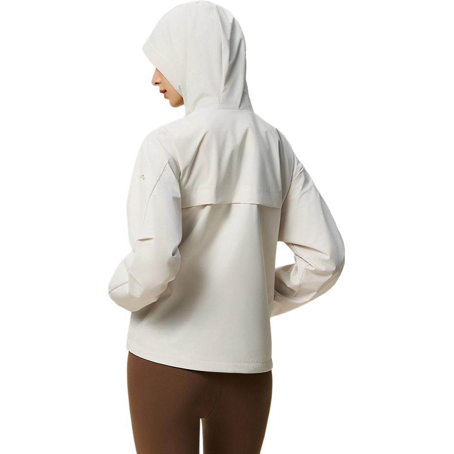 Anta Jednokolorowa rozpinana bluza z kapturem, wszechstronna, casualowa, luźna kurtka damska 162537611N-5