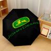 John Deere Print 8?Ribben Automatische Paraplu Windbestendig Lichtgewicht Opvouwbare Paraplu Voor Buitenreizen