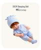 30cm Silicone Reborn Baby Doll - Soft Sleep Companion & Child Role-Playing Toy