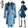 Black Butler Ciel Phantomhive Cosplay Costume Full Set Halloween Carnival Unisex