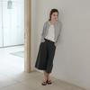 Elssibeui Midi Denim Pants_Charcoal