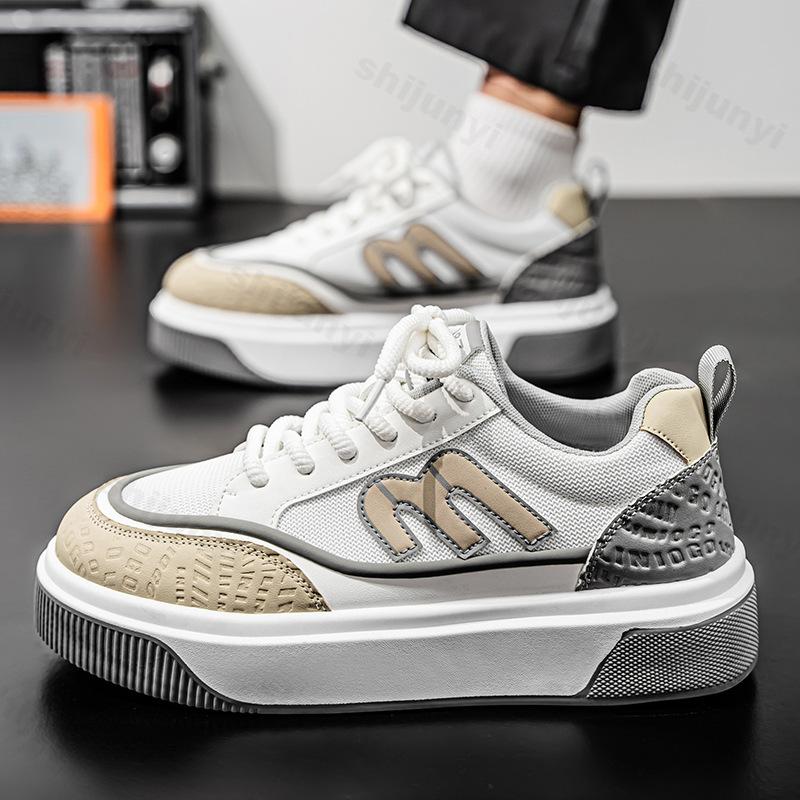 Fashion Fashion Trend Low Top Thick Soled Casual Sports Shoes for Men 2025 Autumn Versatile Mesh Breathable Comfortable Chunky sneakers