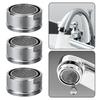 1/6set Messing Wassersparhahn Belüfter Gewinde Bad Wasserhahn Bubbler Austauschbarer Filter Gemischte Düse 24mm Bad Teil
