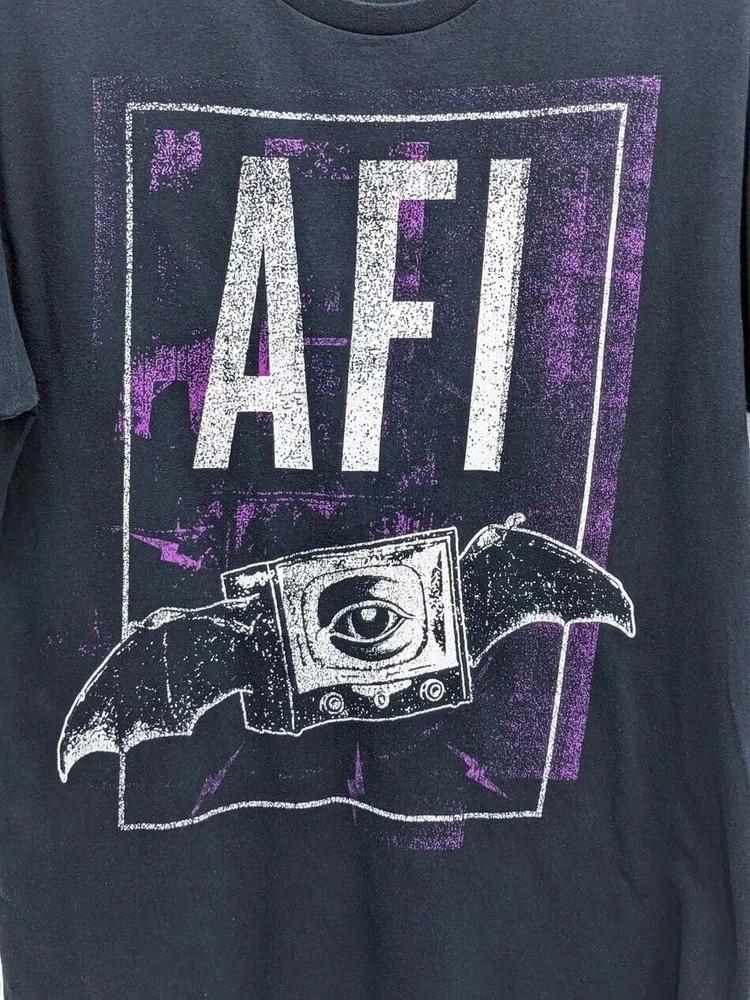 

AFI Band Classic Style Black Cotton T-shirt Unisex S-5XL Reprint Unisex T-Shirt XXXXL