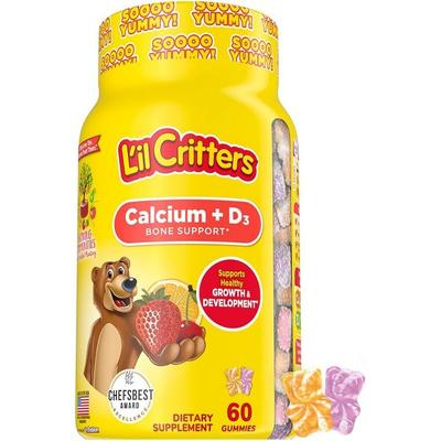 Lil Critters Children's Calcium + D3 Bone Support Gummi
