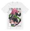 Summer Anime Printed T-shirt Men's Women's Japanese Cartoon T-shirt Casual Overszied Y2k Heavy Cotton Hip Hop Men's Clothing Tee
