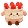 Cake Plush Toys Pink Strawberry Blueberry Chocolate Mango Cake Soft Stuffed Food Doll Lovely Plushie Perfect Gifts Boys Girls