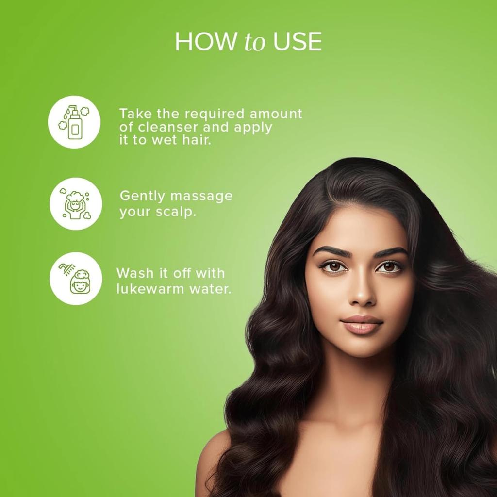 KHADI NATURAL Neem & Aloe Vera Herbal Shampoo 210ml Anti Dandruff Hair Care Strengthens Roots