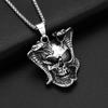 Men's Jewelry Punk Skull Pendant Street Hip Hop Necklace