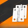 Durable Stainless Steel Flat Hinges - Stylish Design Suitable for Cabinets, Windows, and Wooden Boxes | Essential Home Decoration