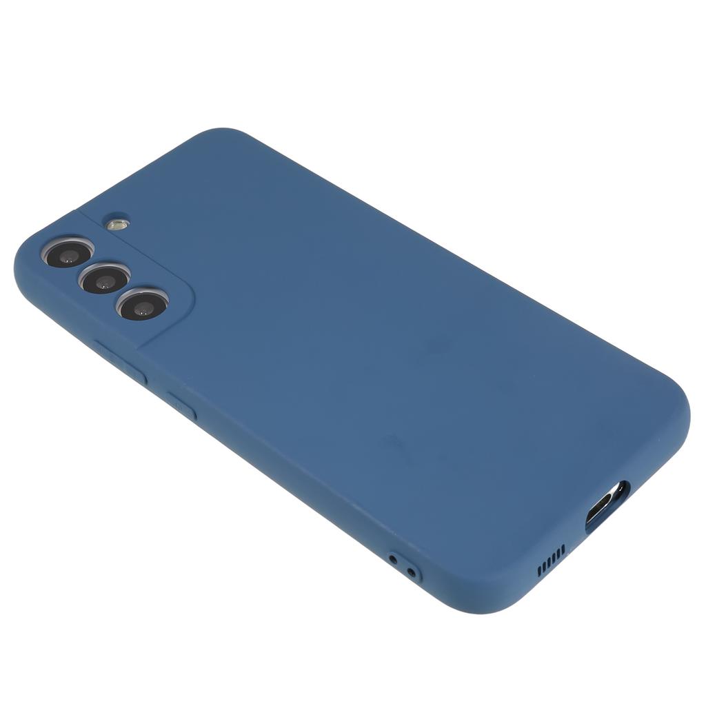 Für Samsung Galaxy S22+ 5G Handyhülle Weiche Faserfütterung Gummiertes TPU Handycover