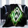 Coperta Calda da Calcio Werder Bremen Adatta per Divani, Letti, Uffici e Campeggio - Regalo Perfetto per Halloween Natale