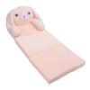 Foldable Kids Sofa Pink Dog Sponge Pull Out Kids Couch Soft Children Flip Open Sofa Bed for Home Hotel Kindergarten 3