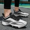 All Terrain Marathon Spike Running Sports Shoes Men Outdoor Sneaker Couple Light Antiskid Height Increasing Walking Shoes Women